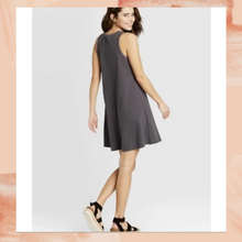 Load image into Gallery viewer, Gray Sleeveless Tank Dress X-Large
