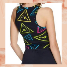 Load image into Gallery viewer, Guess Dernie Graffiti Cropped Tank Top XL
