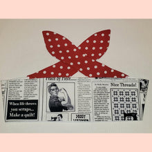 Load image into Gallery viewer, Limited Edition &quot;Rosie Newsprint&quot; Halos for Honey&#39;s
