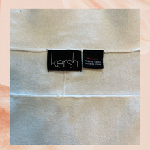 Load image into Gallery viewer, Kersh White Knit Open Front Cardigan (Pre-Loved) Size XL
