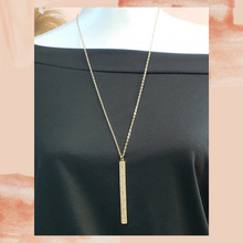 Load image into Gallery viewer, &quot;Maia Bar Pendant&quot; Necklace
