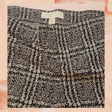 Carregue a imagem no visualizador da Galeria, Michael Kors Jacquard Plaid Skinny Cropped Dress Pants XL
