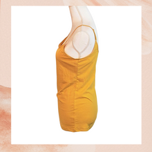 Load image into Gallery viewer, Mustard Yellow Spaghetti Strap Tank Top
