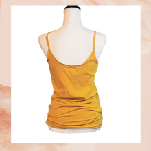 Load image into Gallery viewer, Mustard Yellow Spaghetti Strap Tank Top
