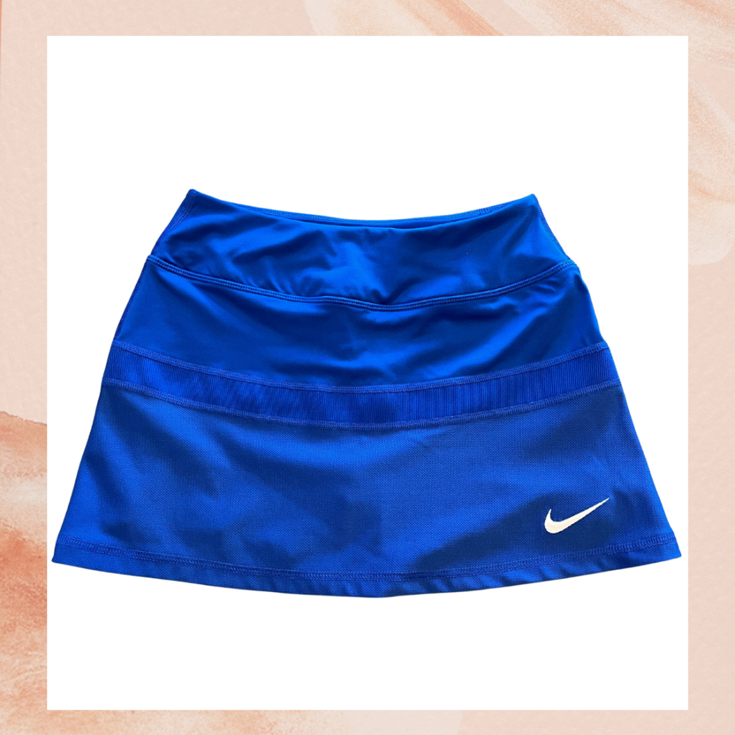 Nike Blue Athletic Tennis Skort (Pre-Loved) XS (Girl)