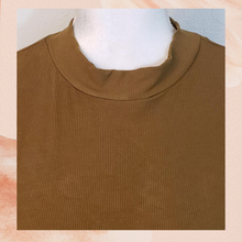 Load image into Gallery viewer, Olive Soft Ribbed Tee XXL
