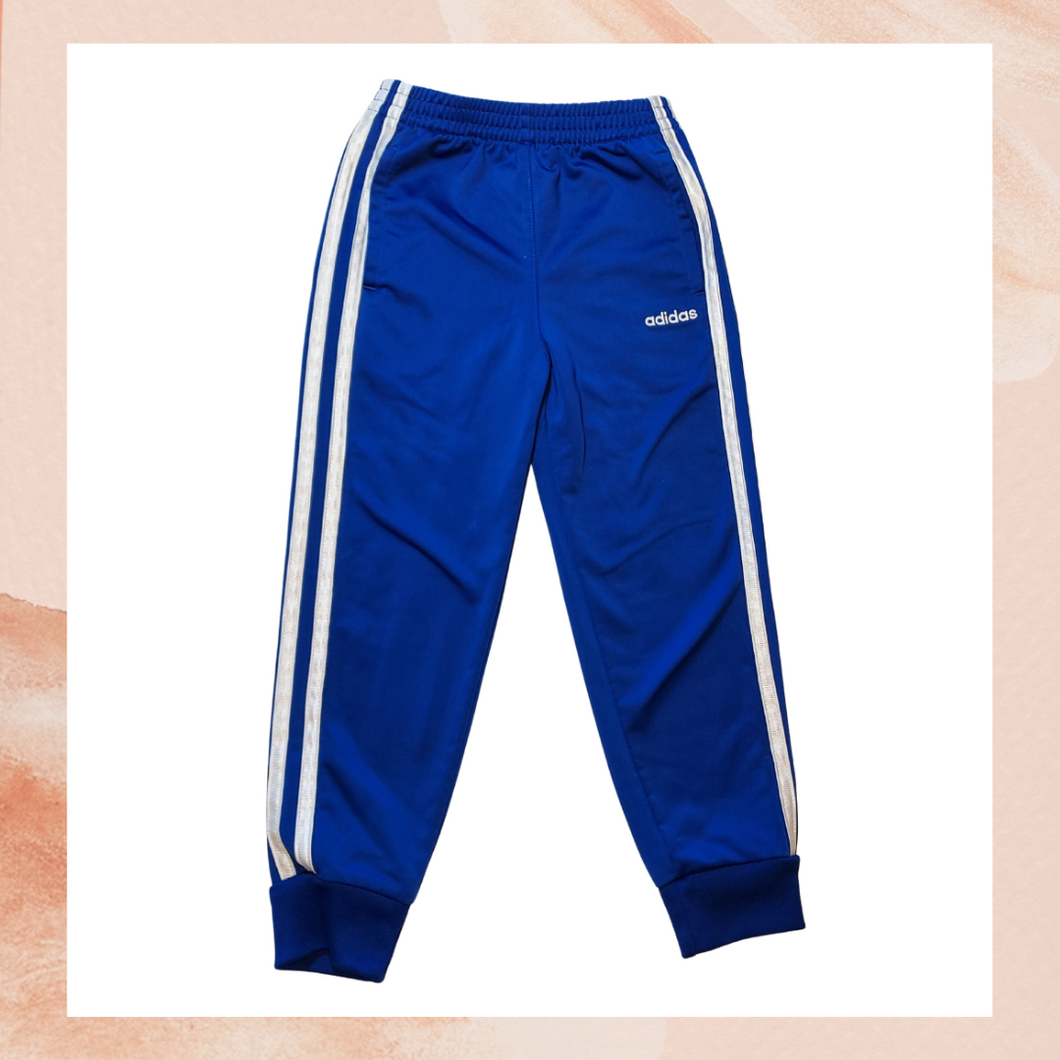 Royal Blue Adidas Jogger Sweatpants (Pre-Loved) Boys Size 5