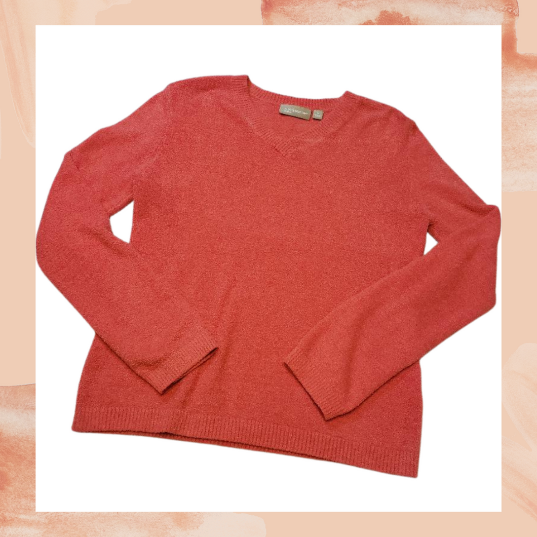 Soft Fuzzy Hot Pink Sweater Medium (Pre-Loved)
