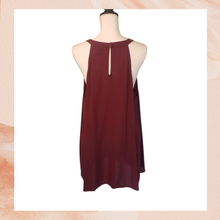 Load image into Gallery viewer, Torrid Burgundy High-Neck Tank Top 2X
