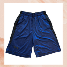 Load image into Gallery viewer, Under Armour Deep Blue Basketball Shorts (Pre-Loved) Medium (Boy)
