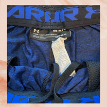 Load image into Gallery viewer, Under Armour Deep Blue Basketball Shorts (Pre-Loved) Medium (Boy)
