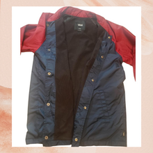 Carregue a imagem no visualizador da Galeria, Van&#39;s Youth Teen Button-Up Windbreaker Jacket (Pre-loved) Large
