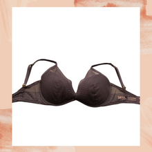 Load image into Gallery viewer, Victoria&#39;s Secret Deep Navy Lace Incredible Plunge Bra 32DDD
