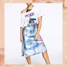 Load image into Gallery viewer, Victoria&#39;s Secret PINK White Pink Floyd Graphic Tee Large
