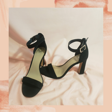Load image into Gallery viewer, Vince Camuto Black Suede Mairana Heels Size 10 (Pre-Loved)
