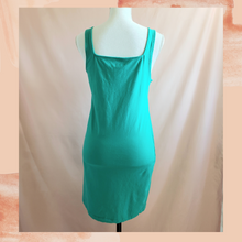 Load image into Gallery viewer, Wild Fable Turquoise Bodycon Midi Dress XL (Pre-Loved)
