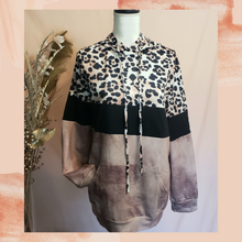 Load image into Gallery viewer, &quot;Wild Jane&quot; (Blush) Leopard Hoodie
